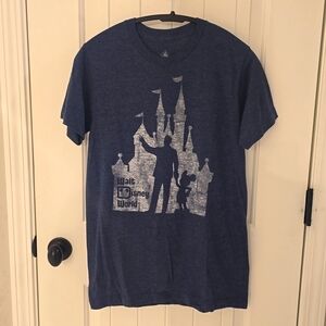 Walt Disney World Shirt, Walt & Mickey, Men's Small